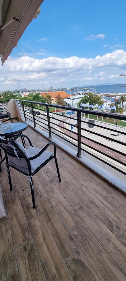 Amazing Sea View Apartment In The City Center! Aleksandropolis Zewnętrze zdjęcie