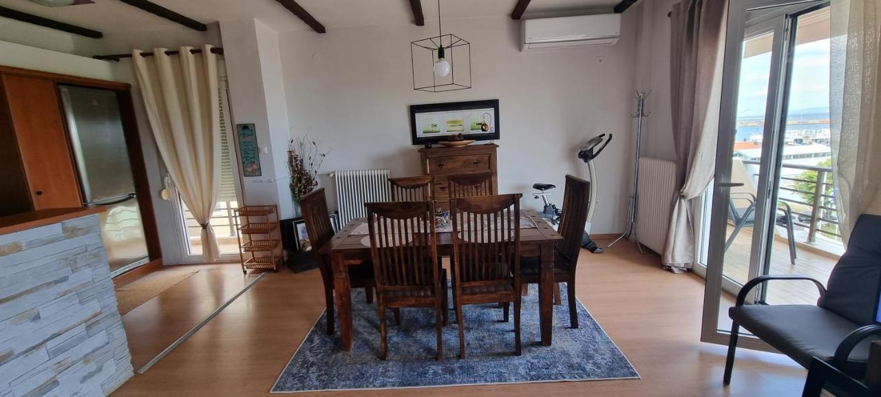 Amazing Sea View Apartment In The City Center! Aleksandropolis Zewnętrze zdjęcie
