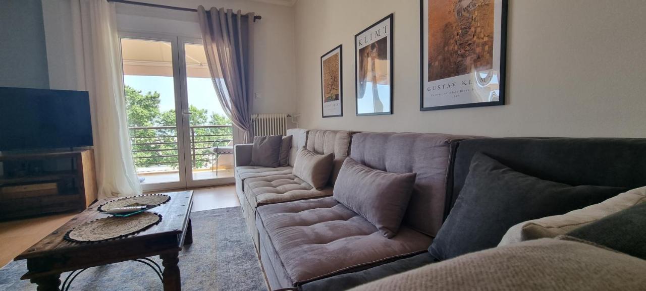 Amazing Sea View Apartment In The City Center! Aleksandropolis Zewnętrze zdjęcie