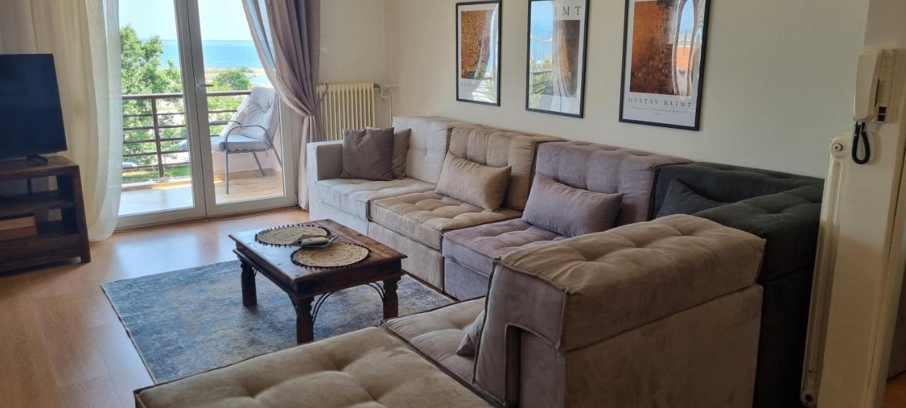 Amazing Sea View Apartment In The City Center! Aleksandropolis Zewnętrze zdjęcie
