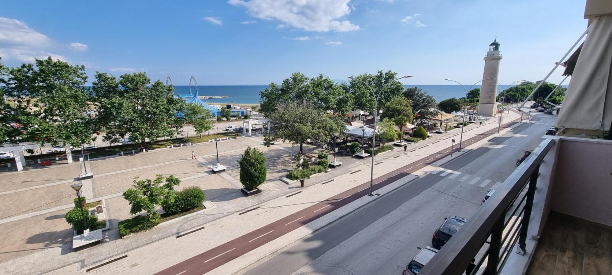 Amazing Sea View Apartment In The City Center! Aleksandropolis Zewnętrze zdjęcie
